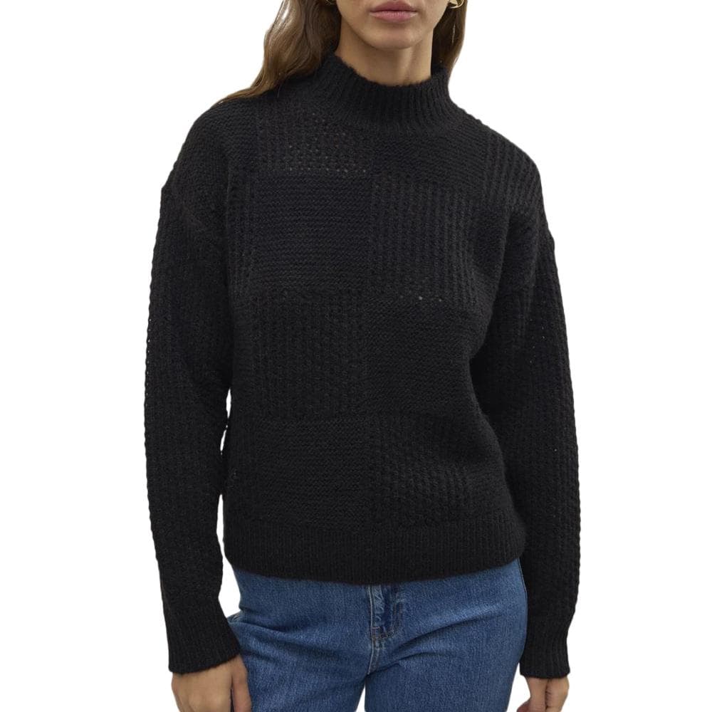 Pull Noir Femme Vero Moda Moon 1