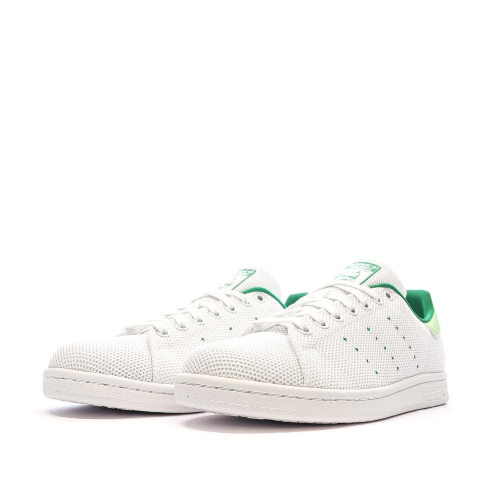 Baskets Blanches/Vertes Homme Adidas Stan Smith ID3116 6