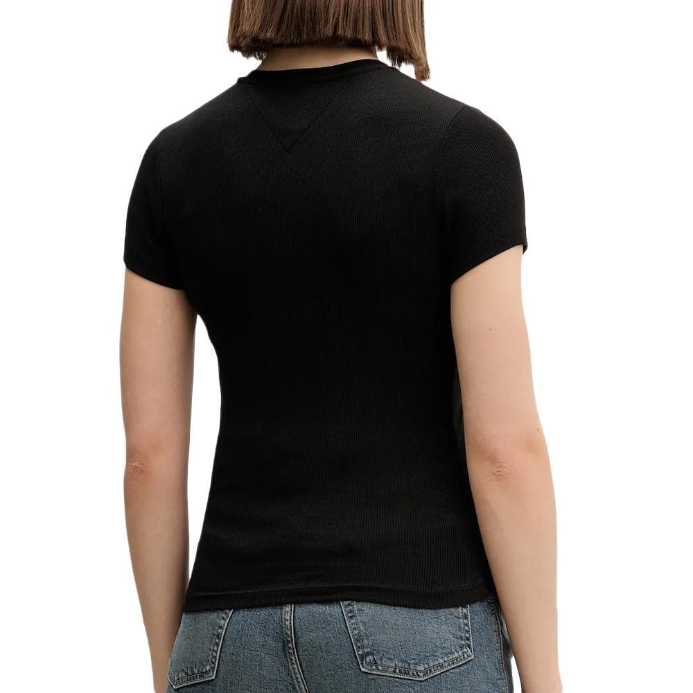 T-Shirt Noir Femme Tommy Hilfiger DW0DW21838 2