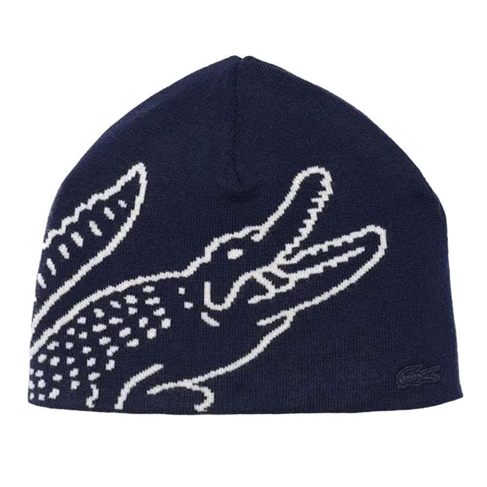 Bonnet Marine/Blanc Homme Lacoste Broderie 1