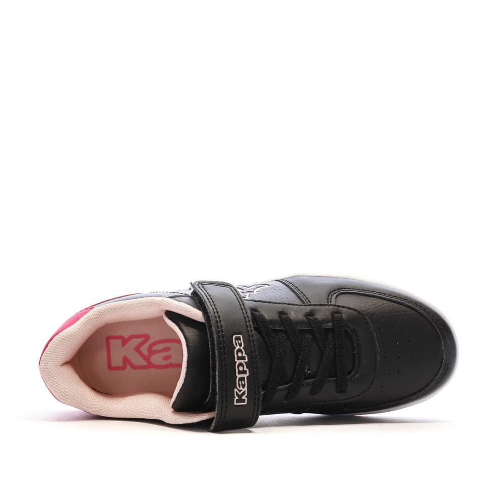 Baskets Noires/Roses Fille Kappa Malone 4