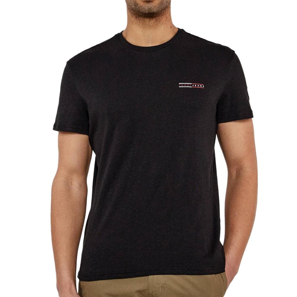 T-Shirt Noir Homme Tommy Hilfiger DM0DM21303 1