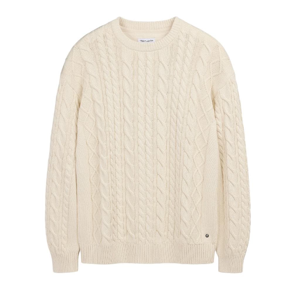 Pull Beige Homme Teddy Smith Paron 1
