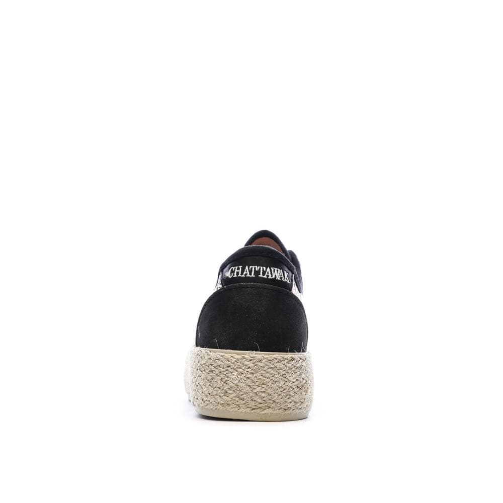 Baskets Noir/Rose Femme Chattawak Paco 3