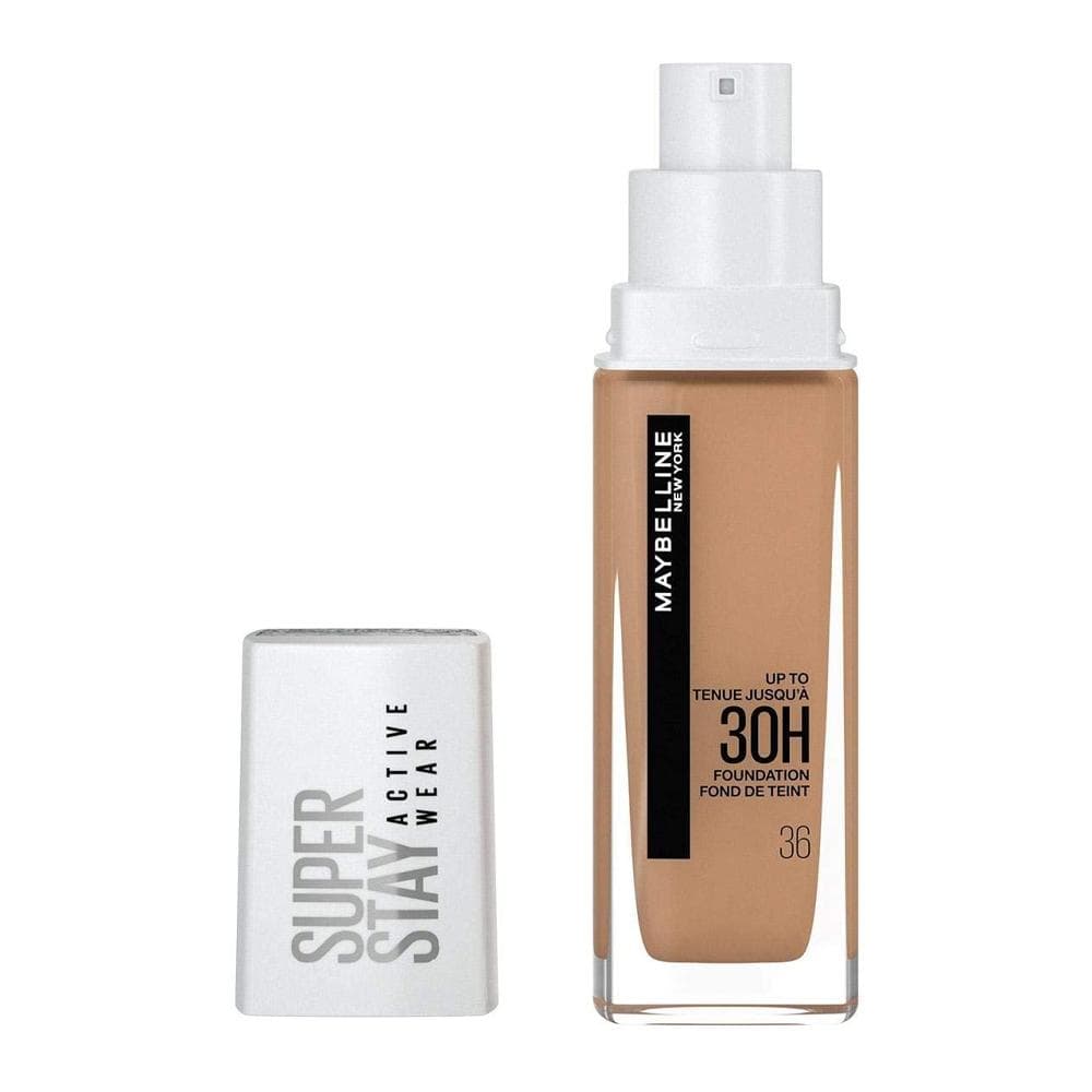 Fond de teint Gemey Maybellin New York SuperStay Active Wear 30H 36 Nude Ensoleil 1