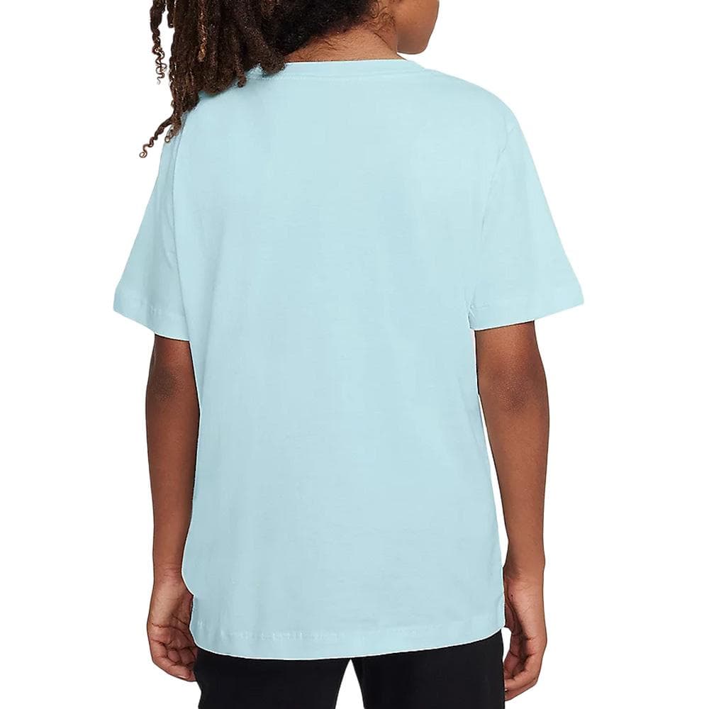 T-shirt Bleu Garçon Nike Futura 2