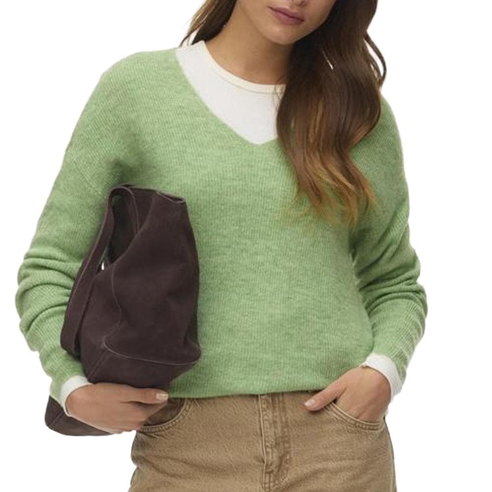 Pull Vert Femme Vero Moda Crew 1