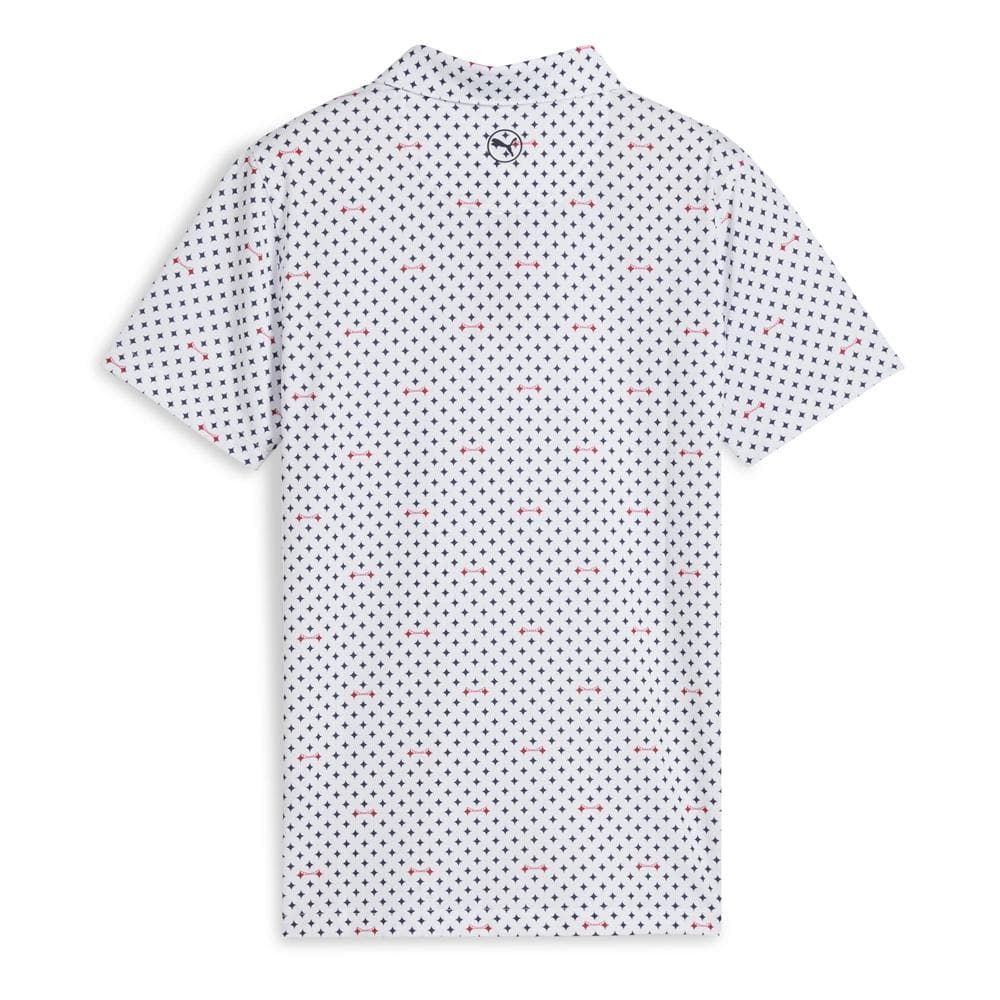 Polo de Golf Blanc Garçon Puma Boys Mattr Burgh 2