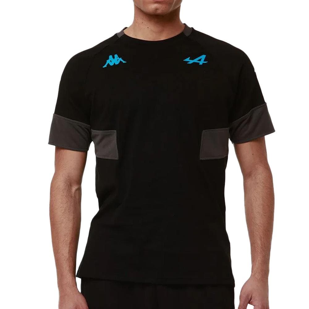 T-shirt Noir Garçon Kappa Adobi Alpine F1 1