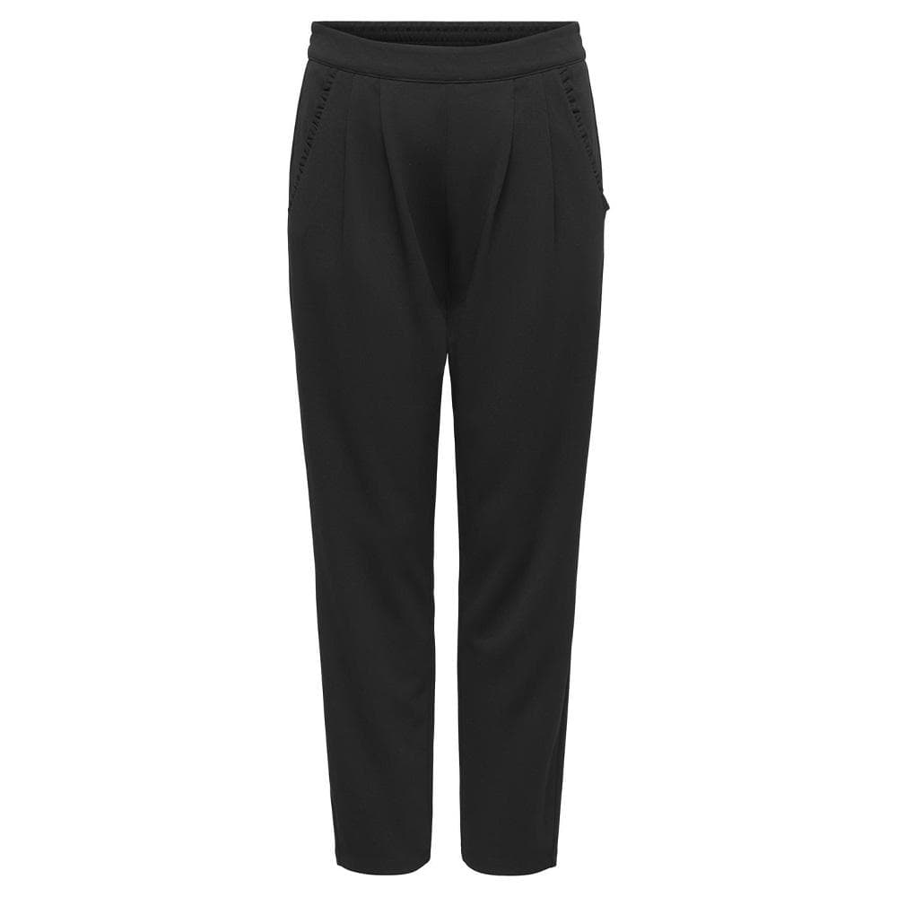 Pantalon fluide Noir Femme JDY Life Ancle 1