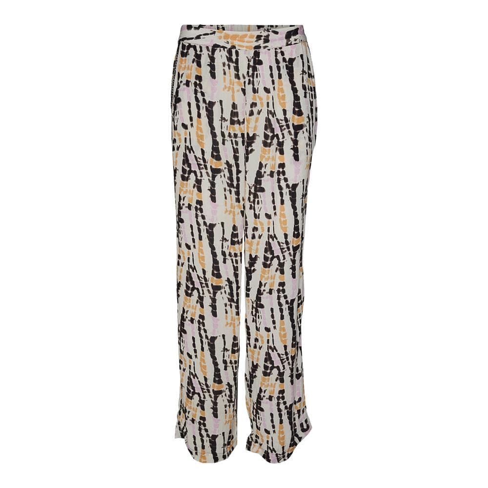 Pantalon Beige à Motifs Femme Vero Moda Suie 1