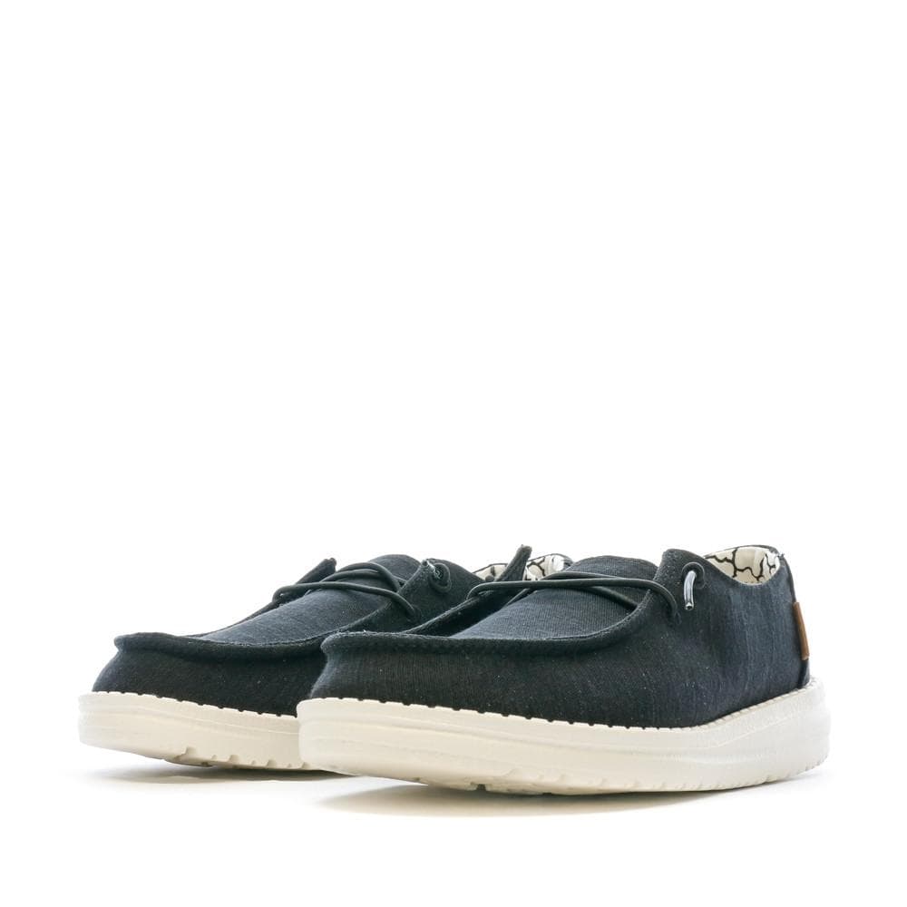 Chaussures Noires Mixte Hey Dude Wendy 6