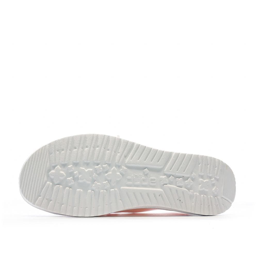Chaussures Rose Femme Hey Dude Wendy Slub Canvas 5