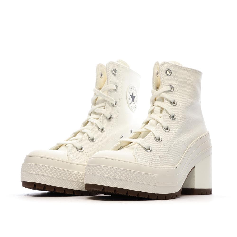 Baskets Blanches Femme Converse Chuck 70 De Luxe A05348C 6