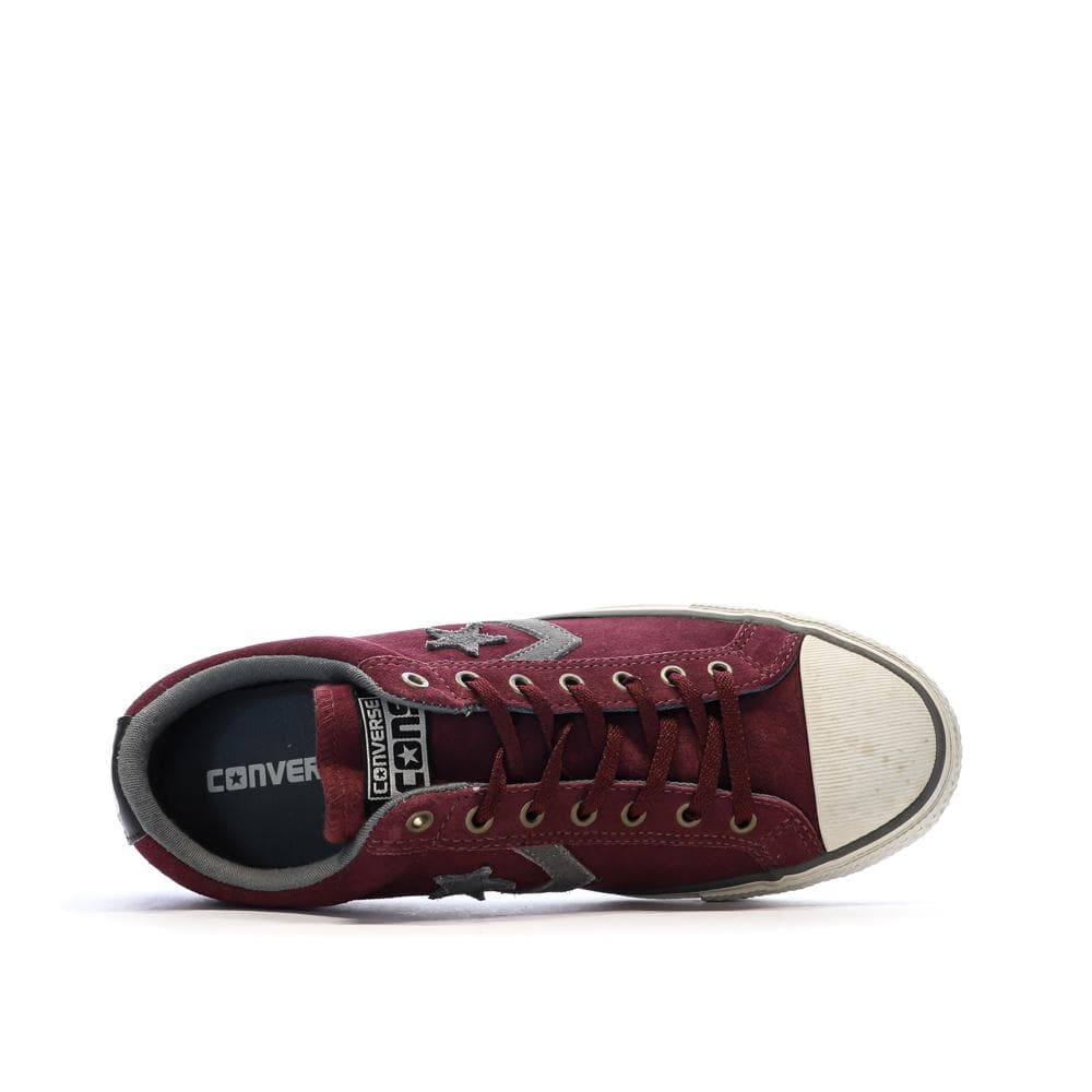 Baskets Bordeaux/Grises Homme Converse Star Plyr 4