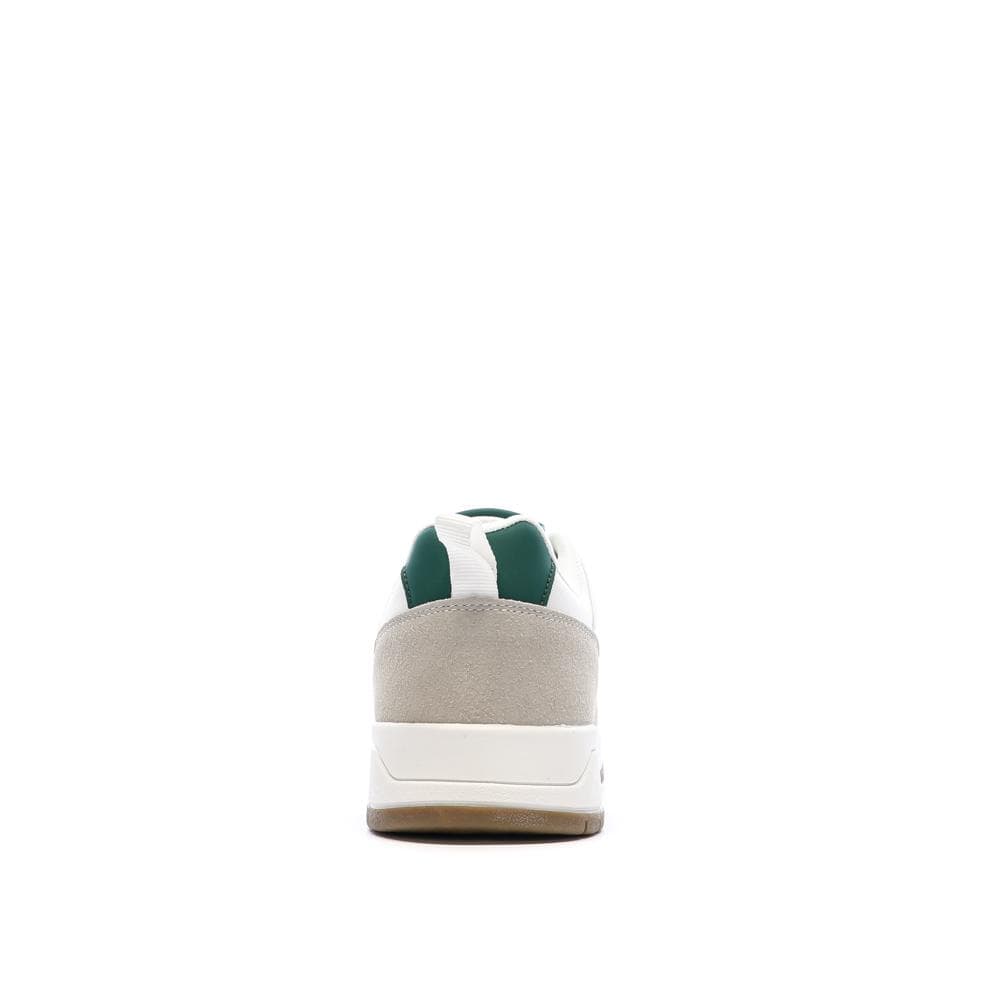 Baskets Blanches/Beiges/Vert Homme Kappa Logo Manis 3
