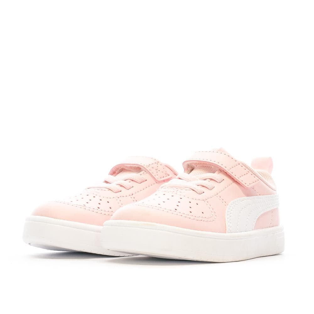 Baskets Rose/Blanche Fille Puma Rickie 6