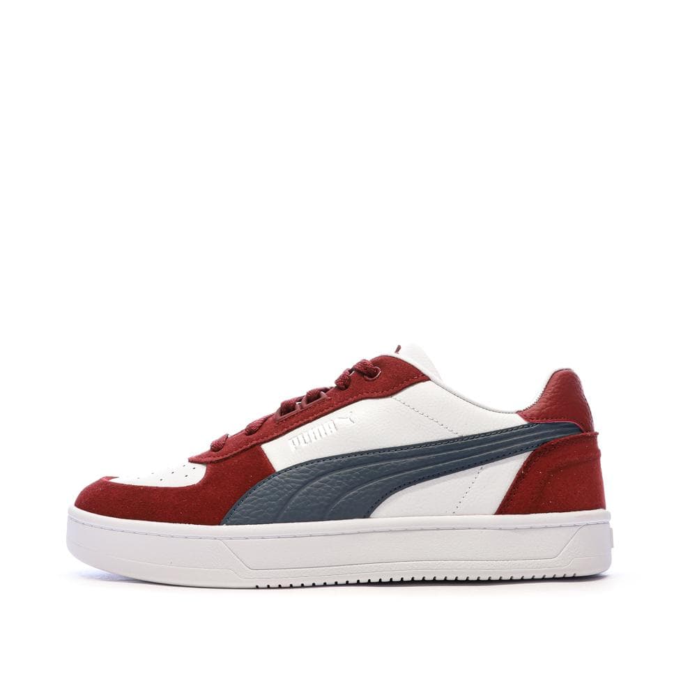 Baskets Blanc/Marine Homme Puma Caven 2 Lux 1