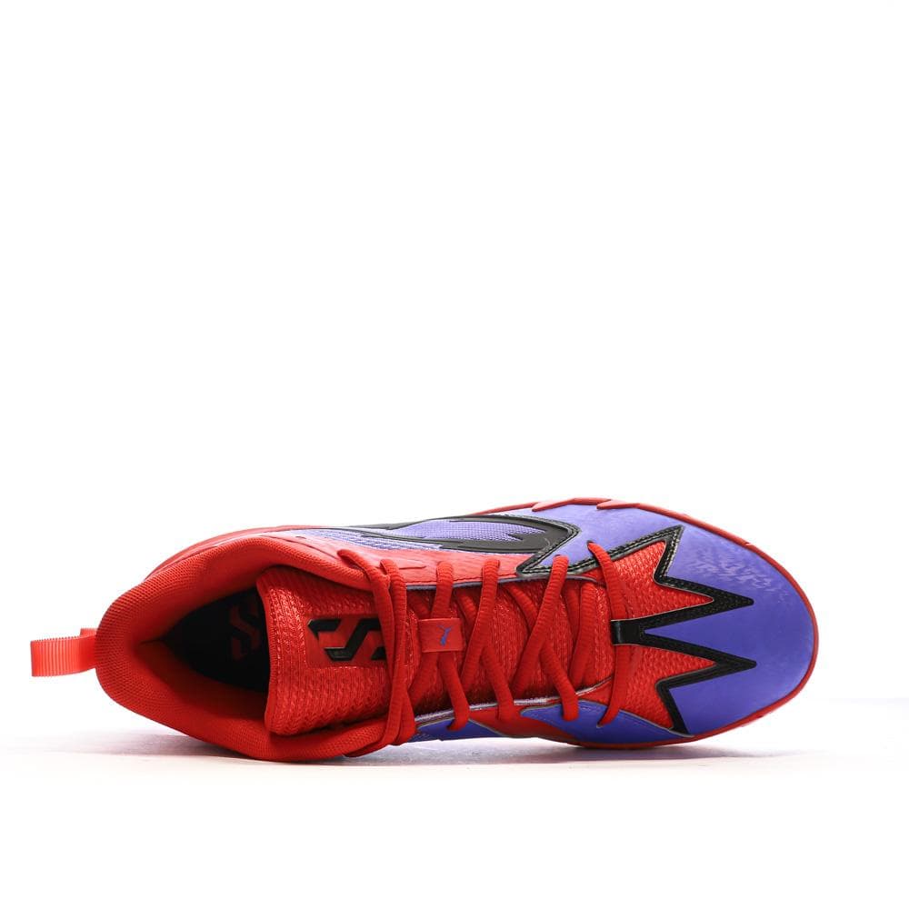 Chaussures de Basketball Violet/Rouge Homme Puma Scoot 1 PRED 4