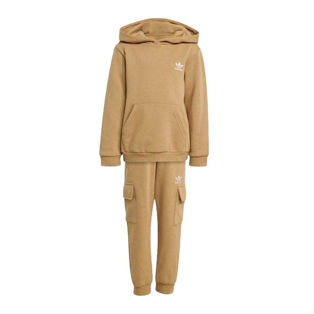 Survêtement Marron Enfant Adidas Hoodie 1