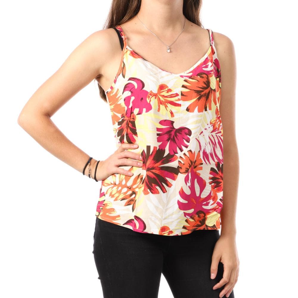 Top Beige/Orange Femme Only Nova Life Paris 1