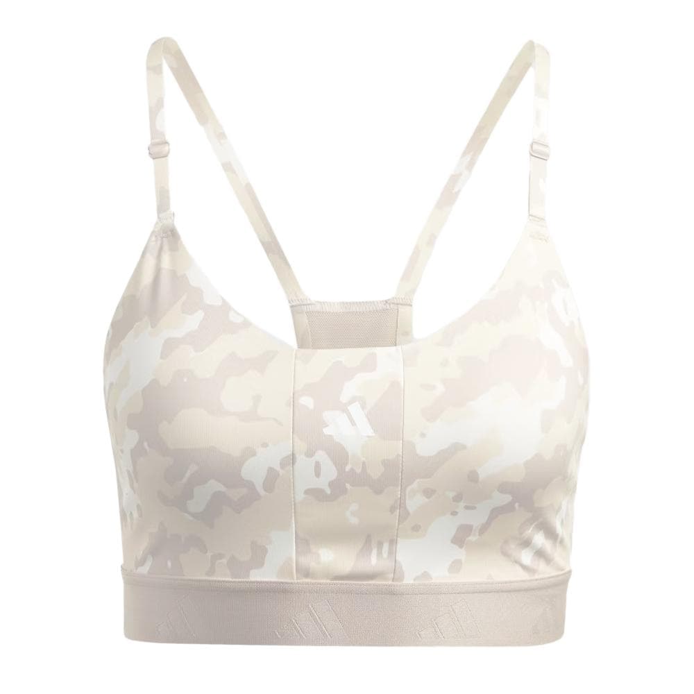Brassière Beige Femme Adidas HS3001 1
