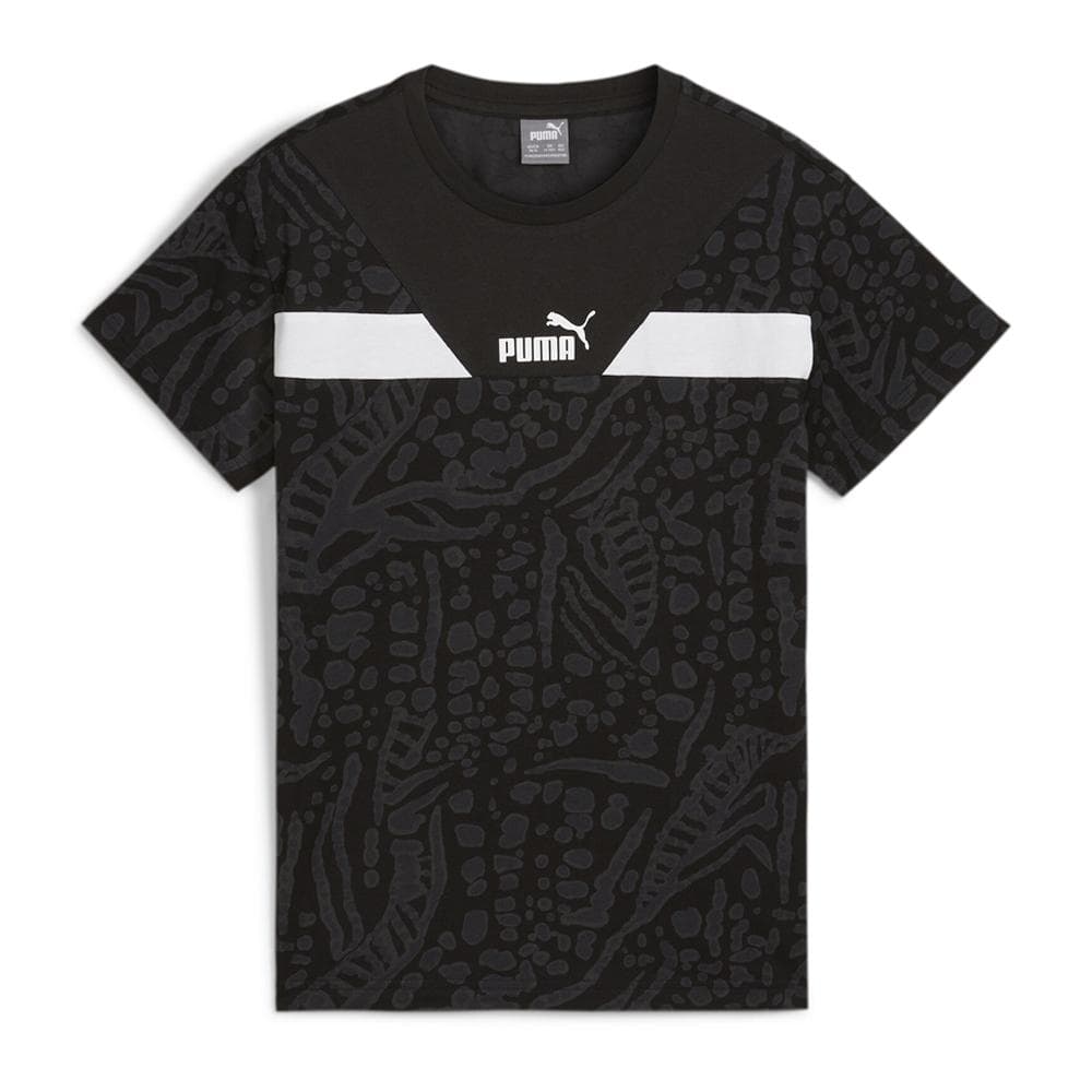 T-shirt Noir Garçon Puma Hypernatu 1