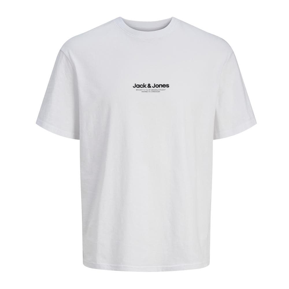 T-shirt Blanc Homme Jack & Jones Whvesterbro 1