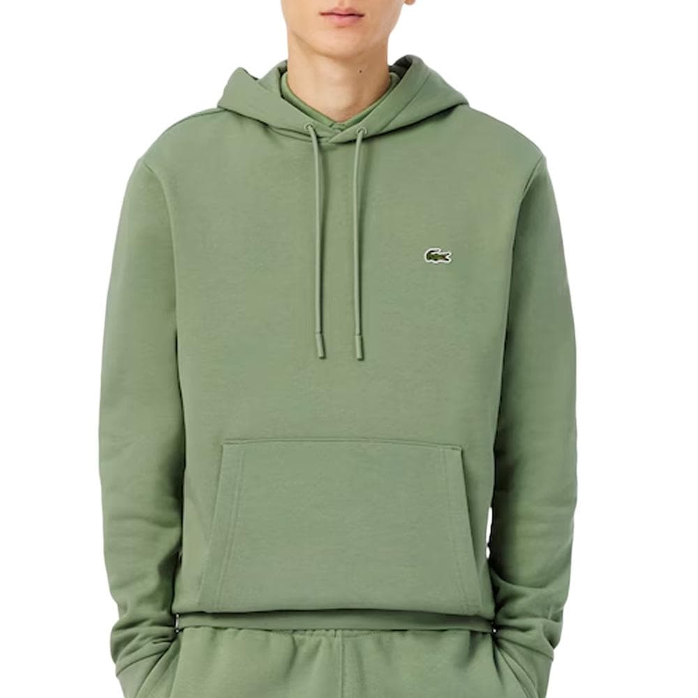 Sweat Kaki Homme Lacoste En Mollet 1
