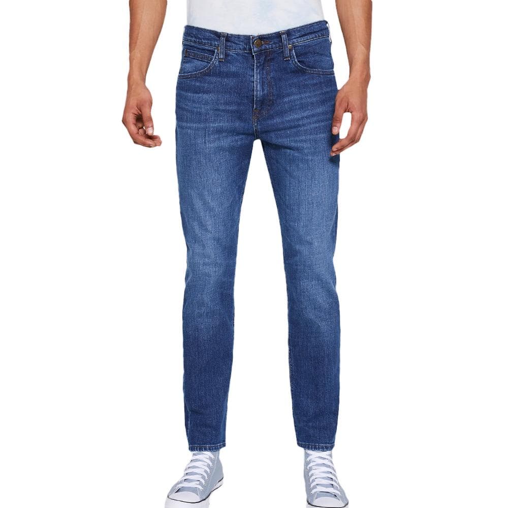 Jean Slim Bleu Homme Lee Austin Mid Diamond 1