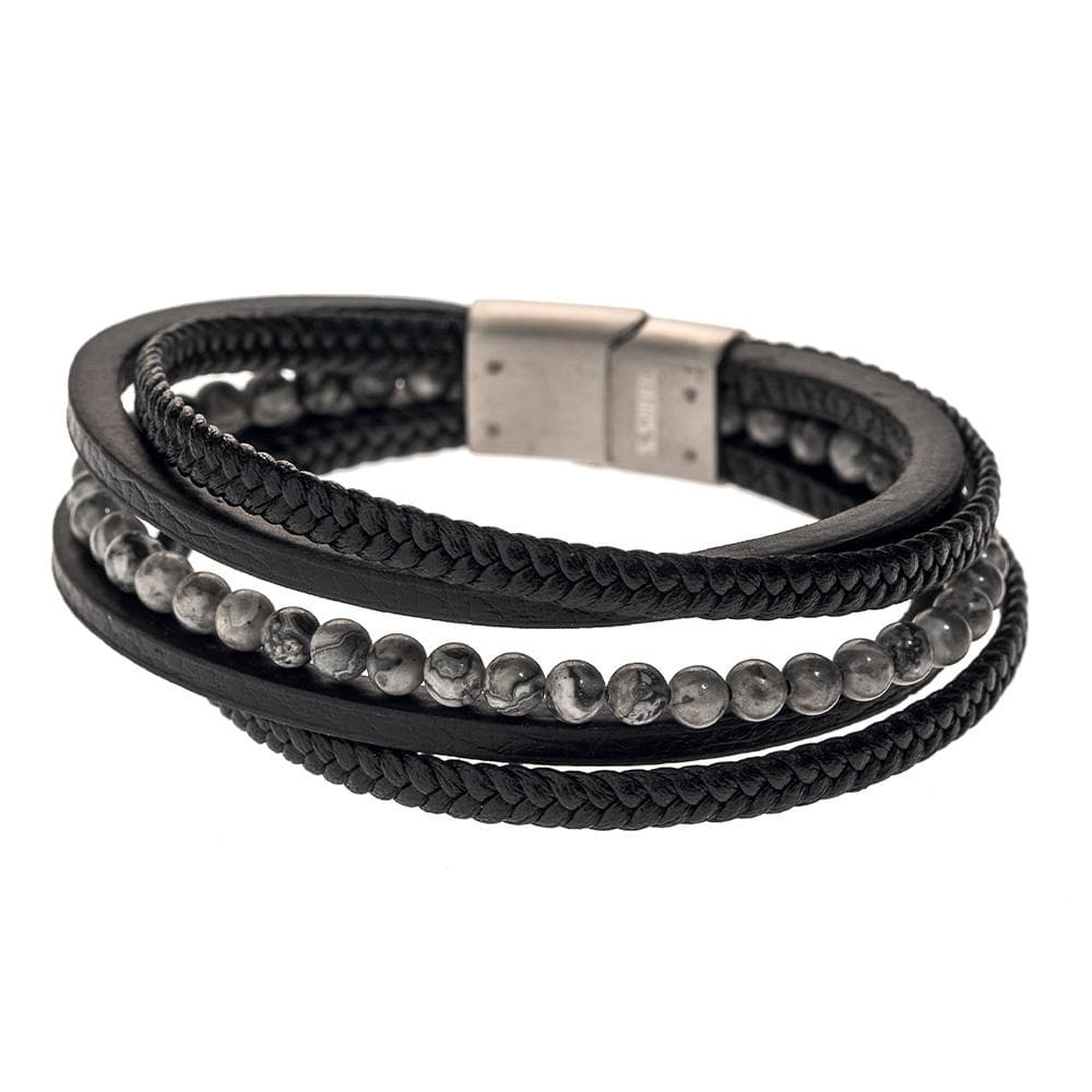 Bracelet Noir Geographical Norway 315101 1