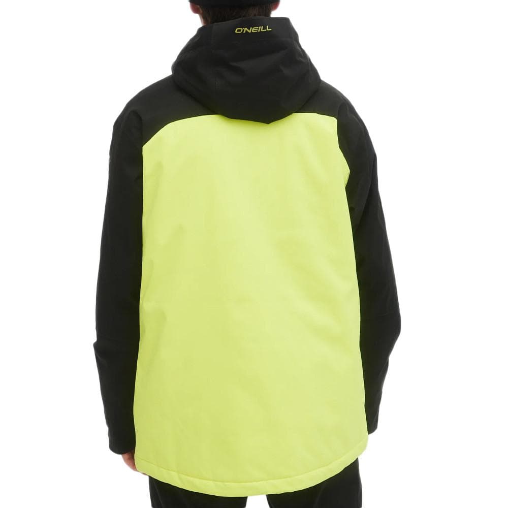 Manteau de ski Jaune Fluo/Noir Homme O'Neill Total Disorder 2