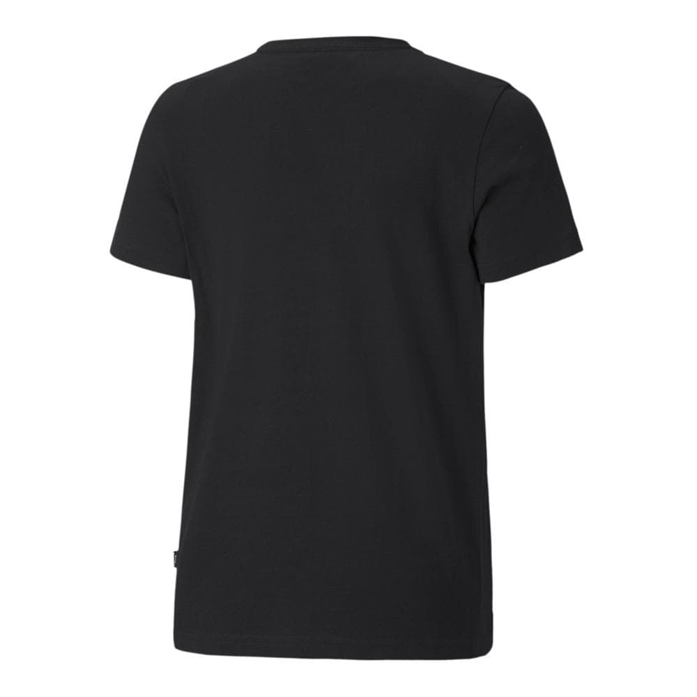 T-shirt Noir Garçon Puma ESS Logo Tee 2