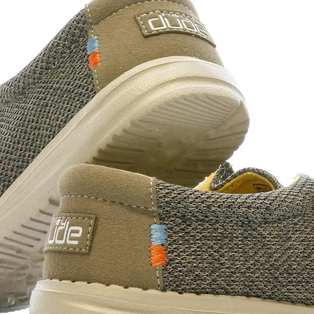 Chaussures Grises Garçon Hey Dude Wally Youth 7