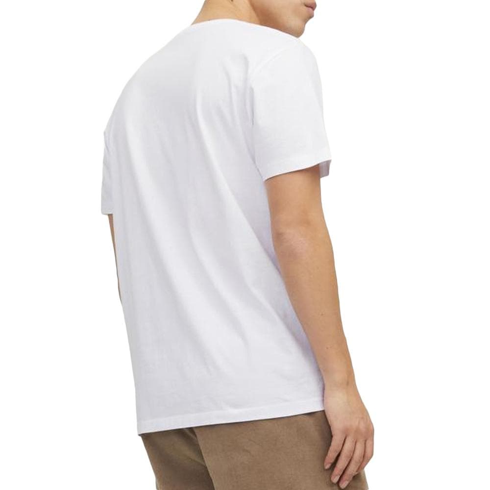 T-shirt Blanc Homme Jack & Jones Corp Logo 2