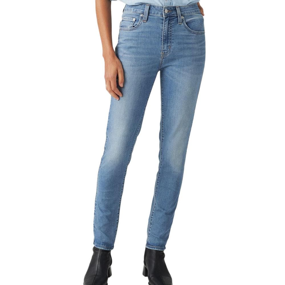 Jean 721 Femme Skinny Bleu Clair Levi's High Rise Skinny Med Indig 1