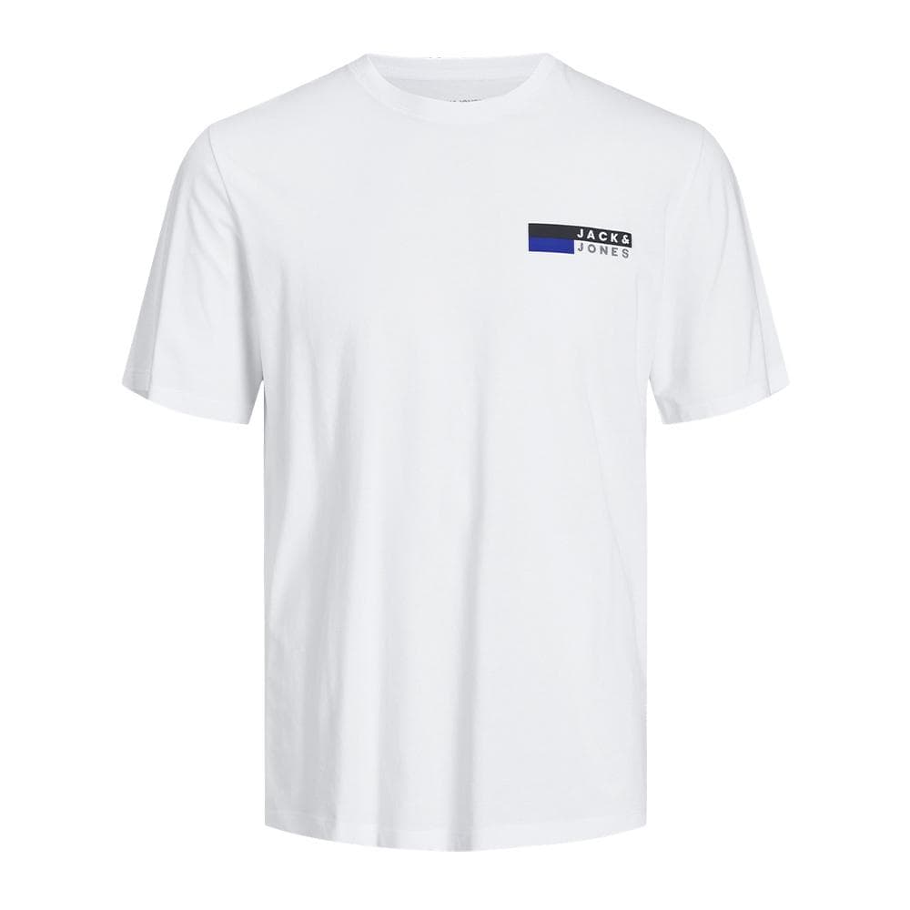 T-Shirt Blanc Garçon Jack & Jones Corpss 4