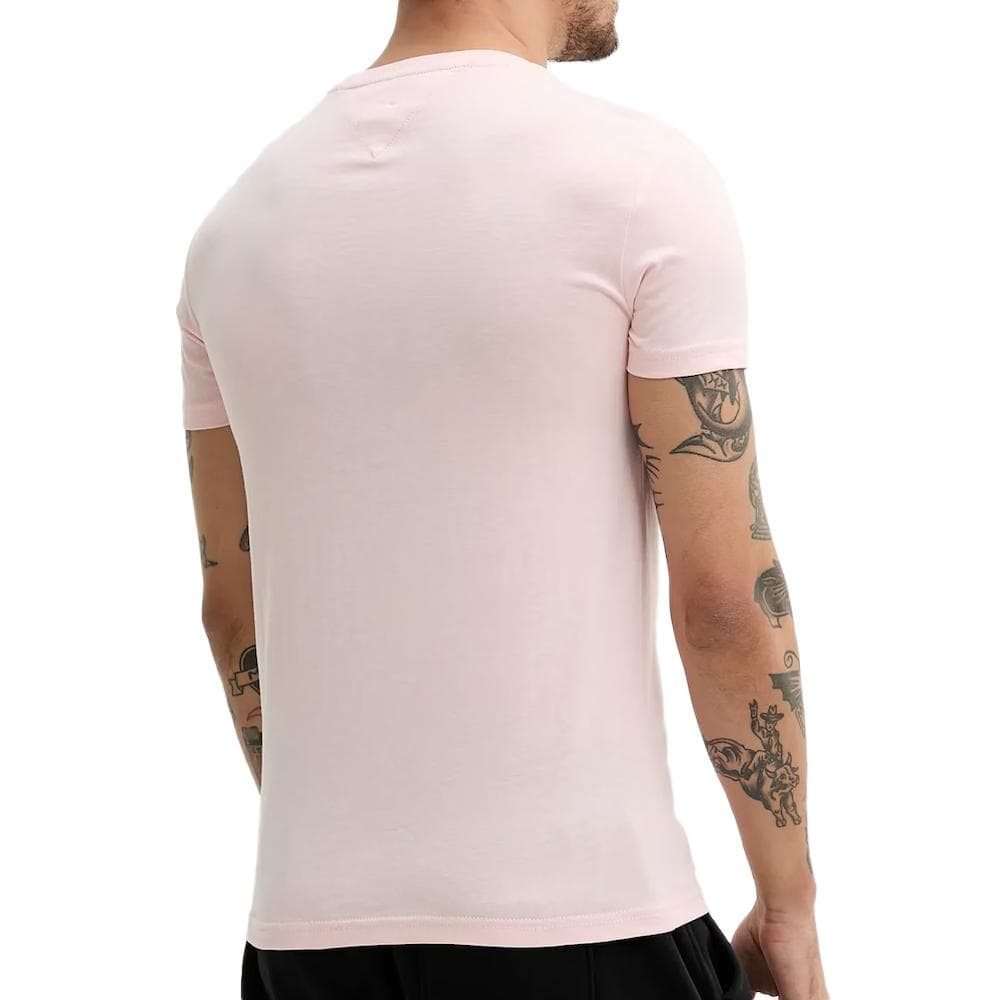 T-shirt Rose Homme Tommy Hilfiger Jaspe M12 2