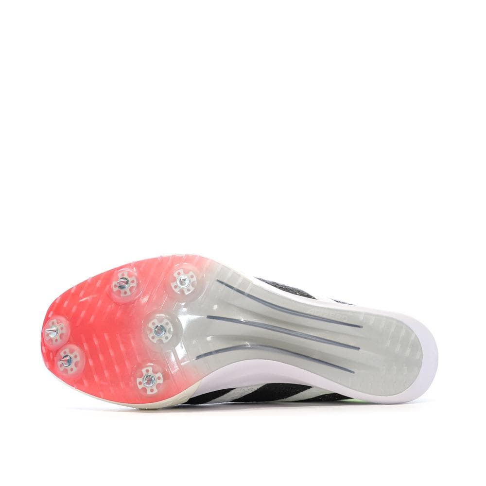 Chaussures d'athlétismes Blanches/Noires homme Adidas Adizero Prime 5