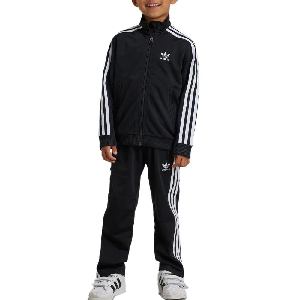 Ensemble de survêtement Noir Garçon Adidas 3s 1