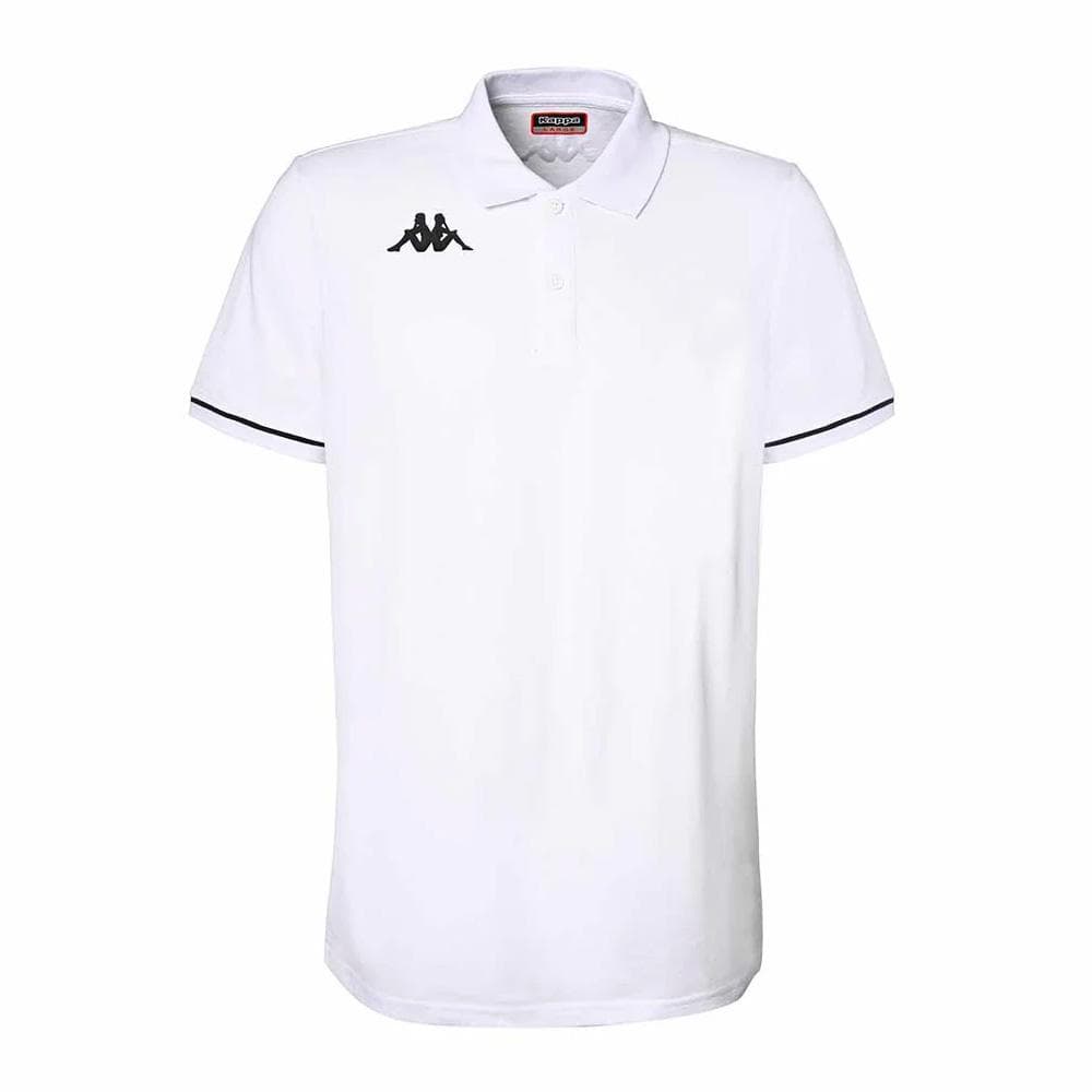 Polo de Rugby Blanc Garçon Kappa Barli 1