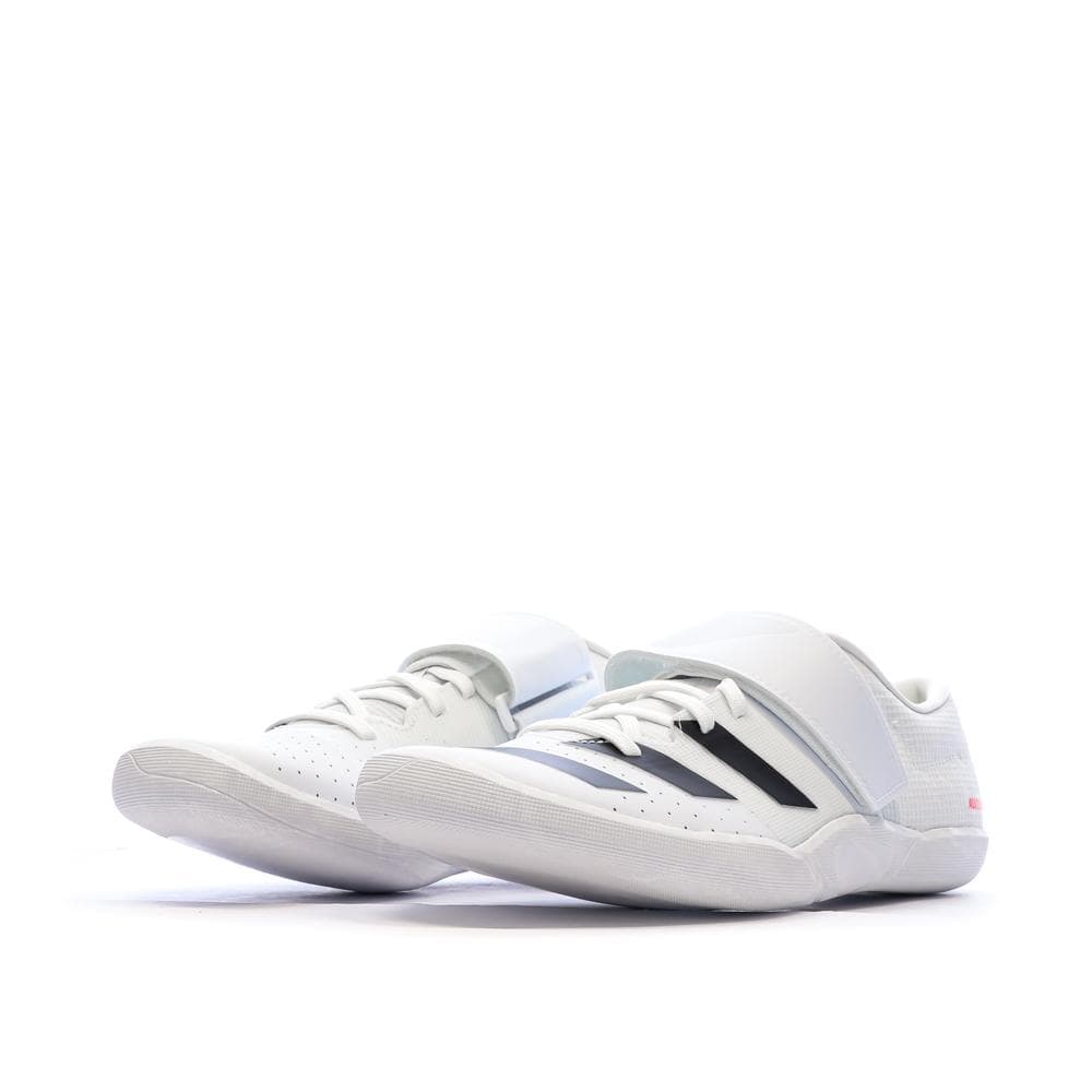 Chaussures d'athlétisme Blanches/Noires Homme Adidas Adizero Throws 6