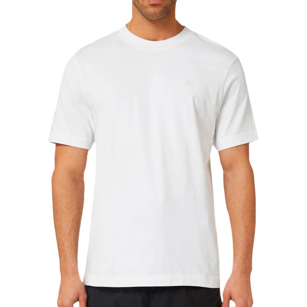 T-Shirt Blanc Homme Calvin Klein Jeans Classic 1
