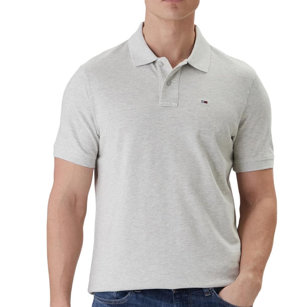 Polo Gris Homme Tommy Hilfiger Regular 1