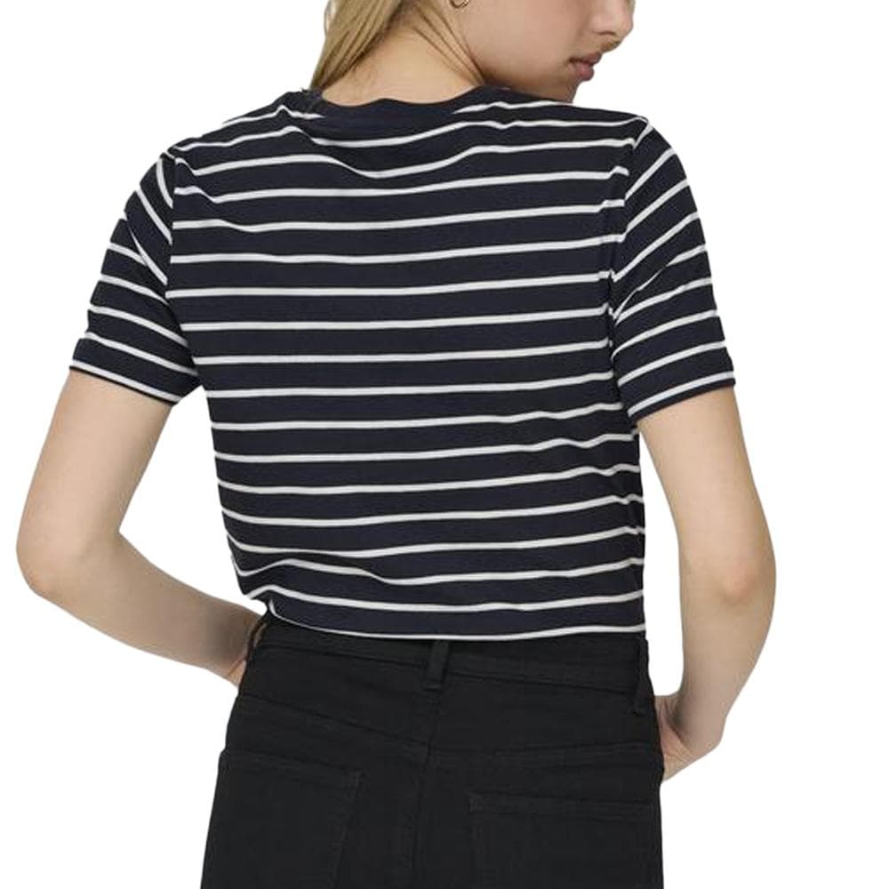 T-Shirt Marine/Blanc Femme Only Liva 2