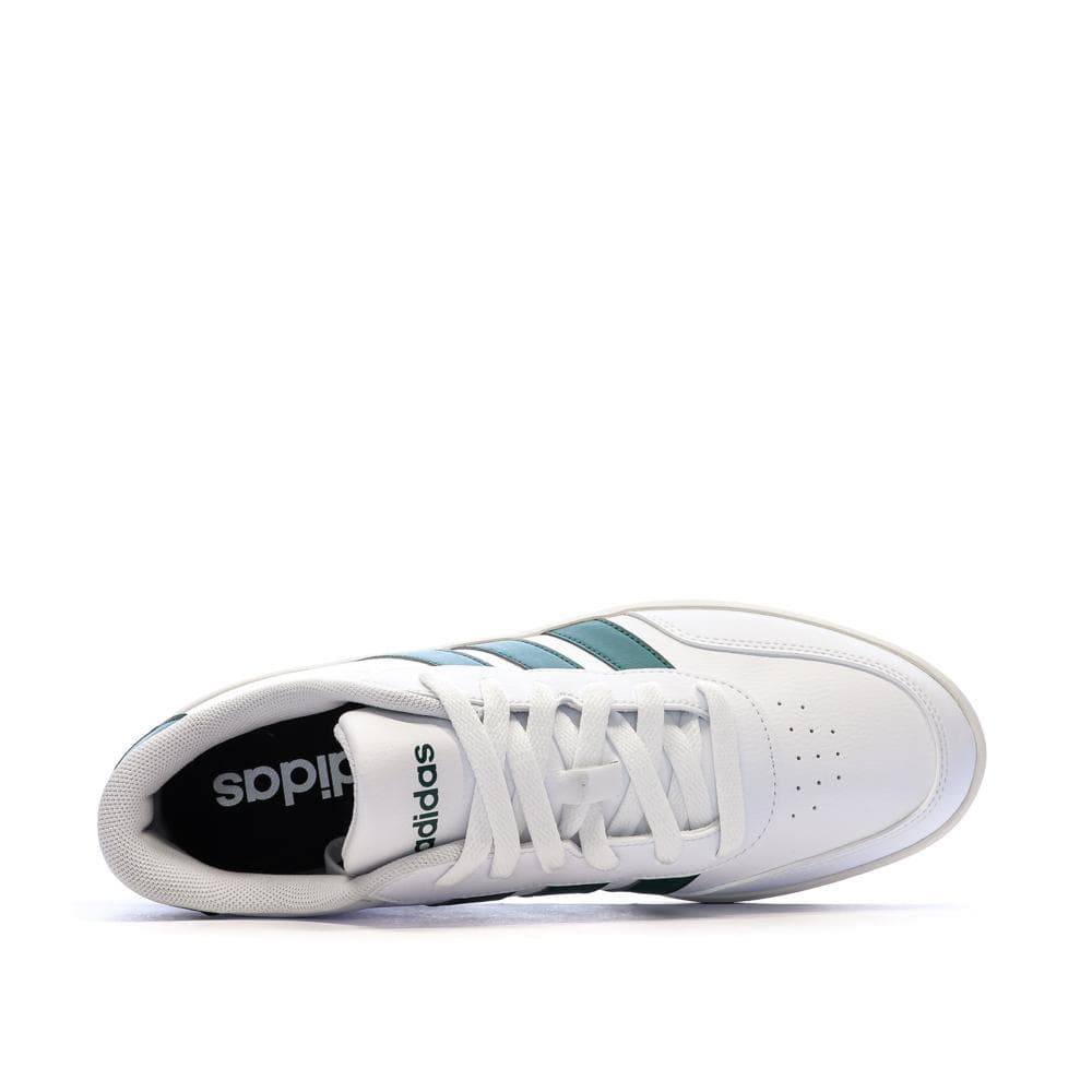 Baskets Blanc/Vert Homme Adidas Breaknet 3.0 4