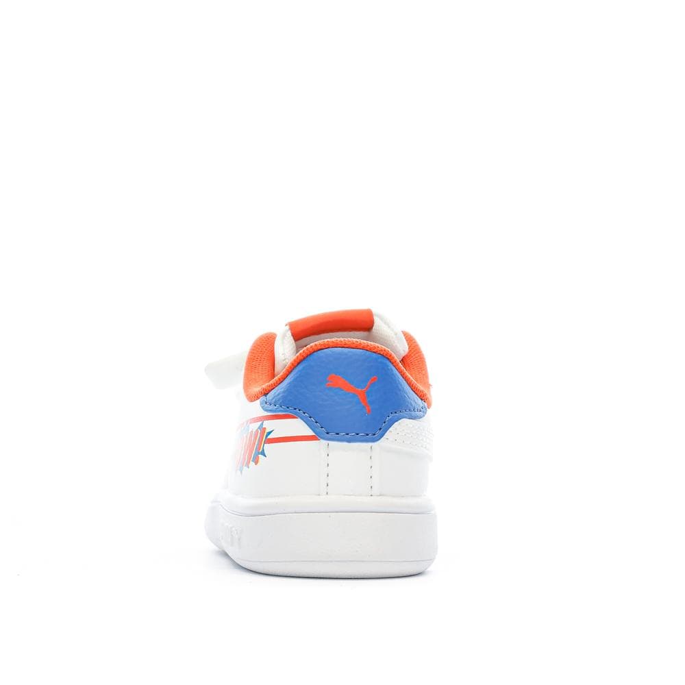 Baskets Blanche/Bleu/Rouge Garçon Puma Iinf Smash Comics 3