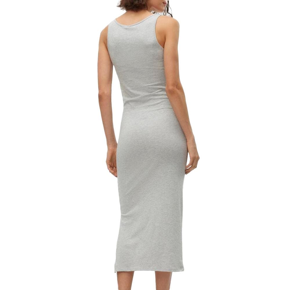 Robe Grise Femme Vero Moda Soft Maxi 2