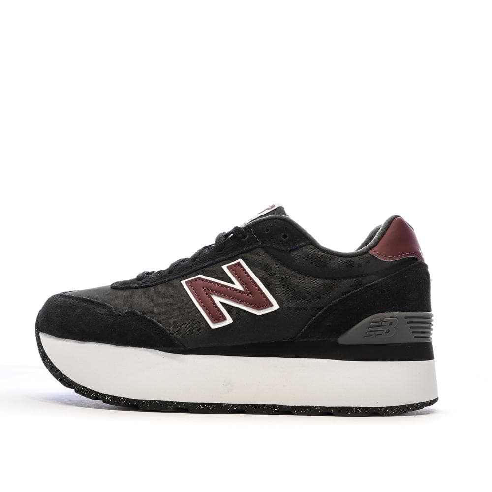 Baskets Noires/Prunes Femme New Balance 515 1