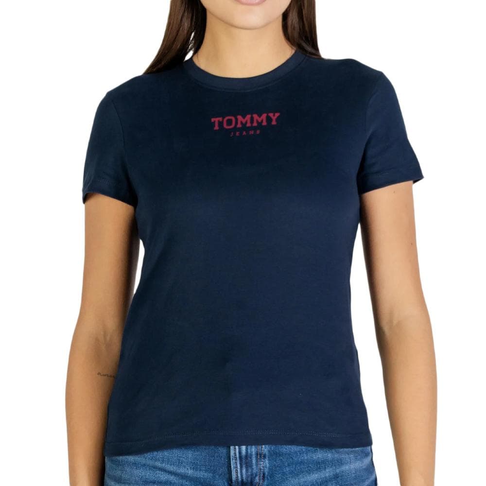 T-shirt Marine Femme Tommy Hilfiger Tjw Reg Essential Lo 1